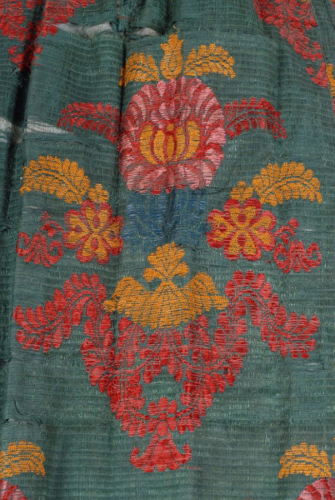 Skirt, detail of the decorative motif