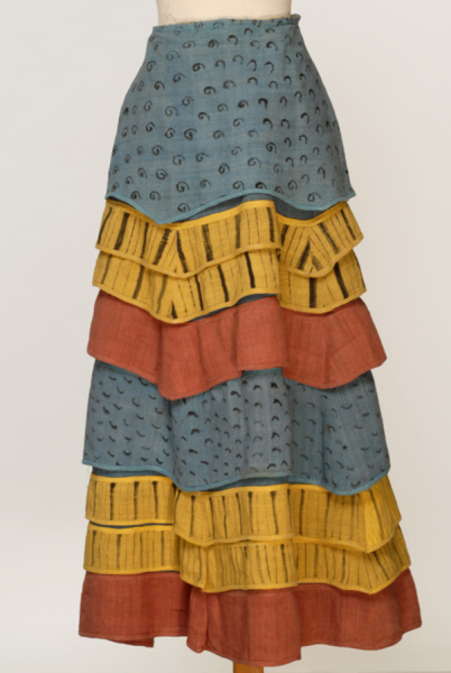 Skirt from the costume of Goddess of Snakes' retinue