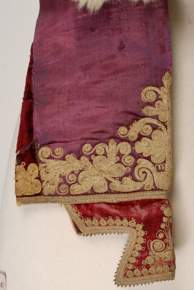 Women's jacket from Thasos, sleeve with "manseta" (cuff)