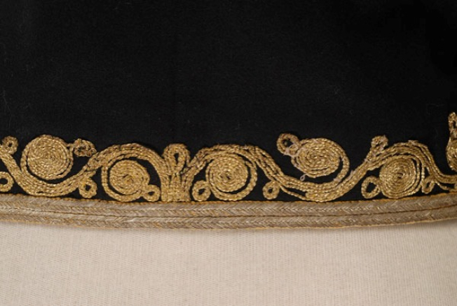 Women's jacket from Thasos, edging at the back