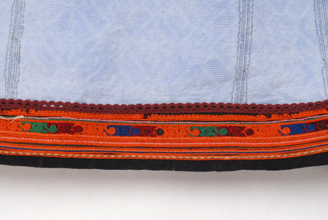 Embroidered band of the border, detail