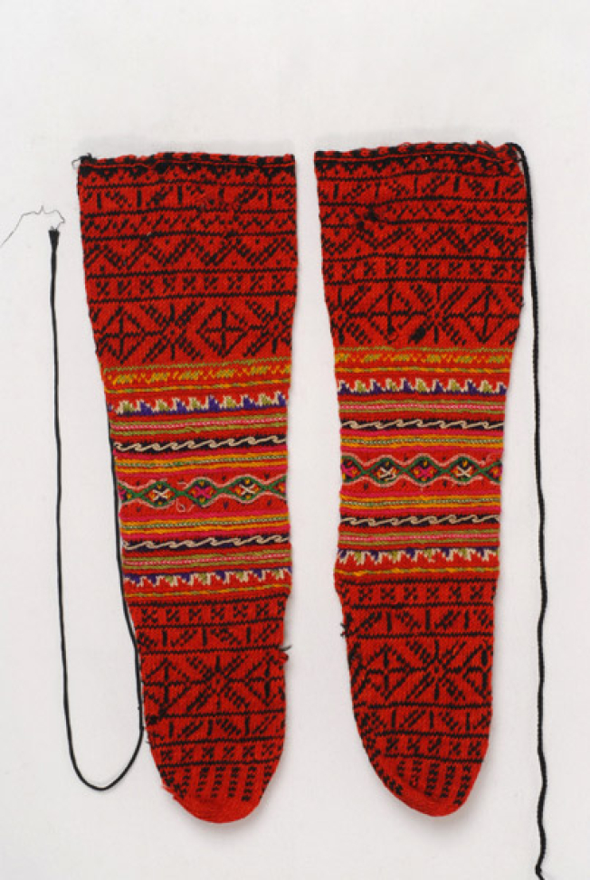 Τσουράπ(ια), μάλλινες κάλτσες από το Ανταρτικό Φλώρινας