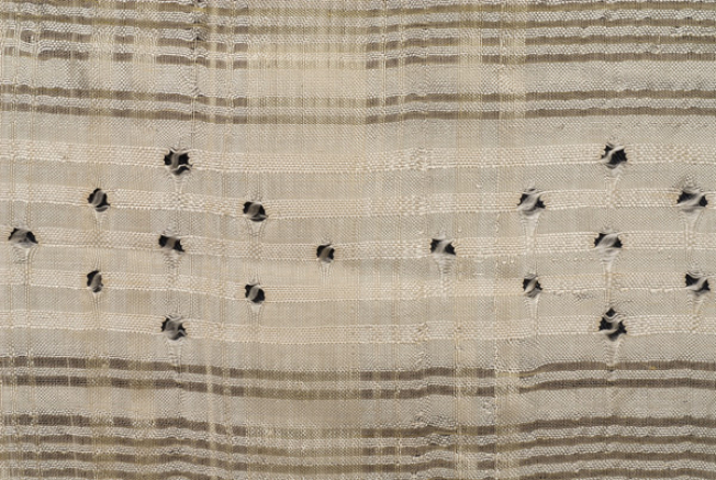 Detail of the embellished and perforated decoration
