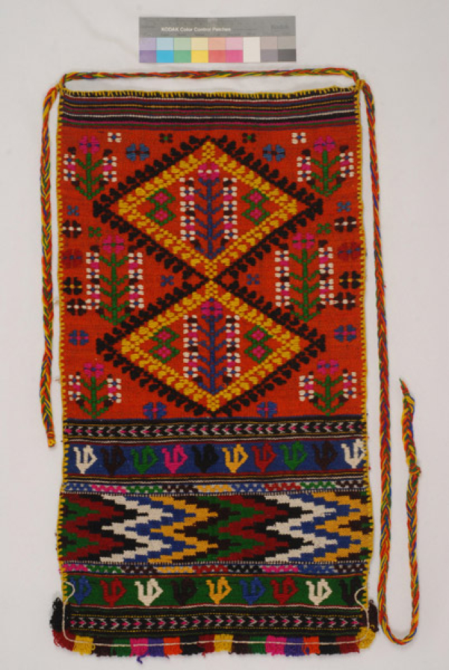 Pistalka, woven, traced apron of the loom from Petrota
