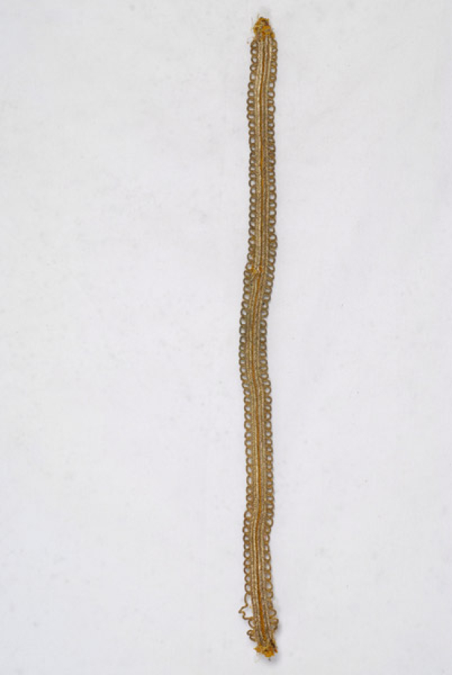 Kapoutsali, chin-strap from gold gaitani