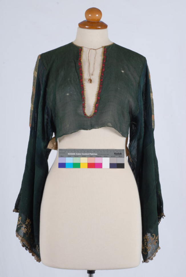 Front of the bodice