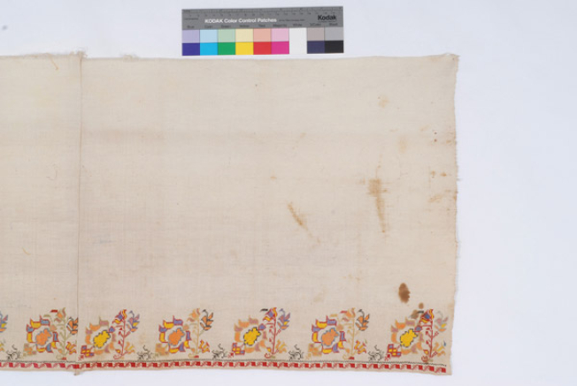 Colour combinations of the border of the skouta