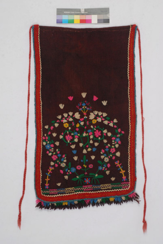 Pode, apron made of fullen wool fabric