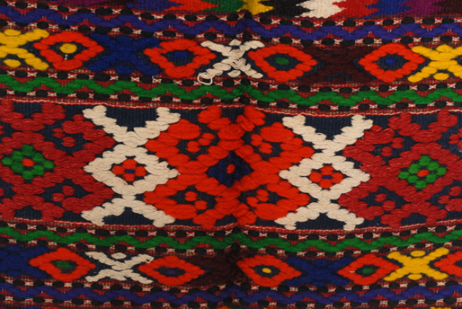 Detail of embroidered decoration 