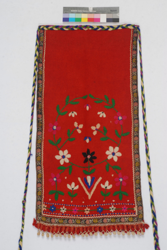 Pode, apron made of fullen wool fabric