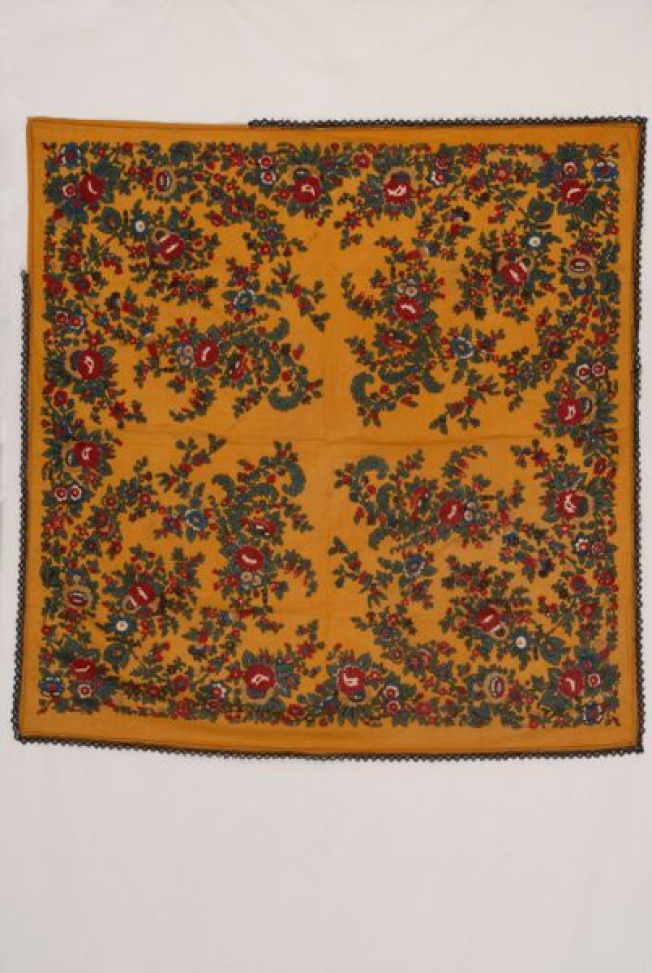 Barboula, printed cotton head kerchief