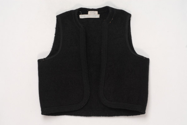 Women's, woollen sleeveless jacket from Psarades, Florina