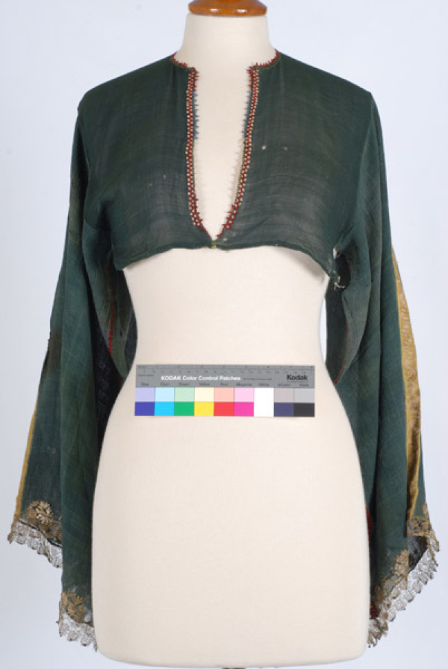 Front of the bodice