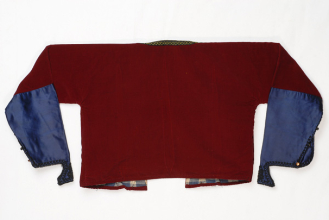 Kleisto, tight sleeved bodice, back