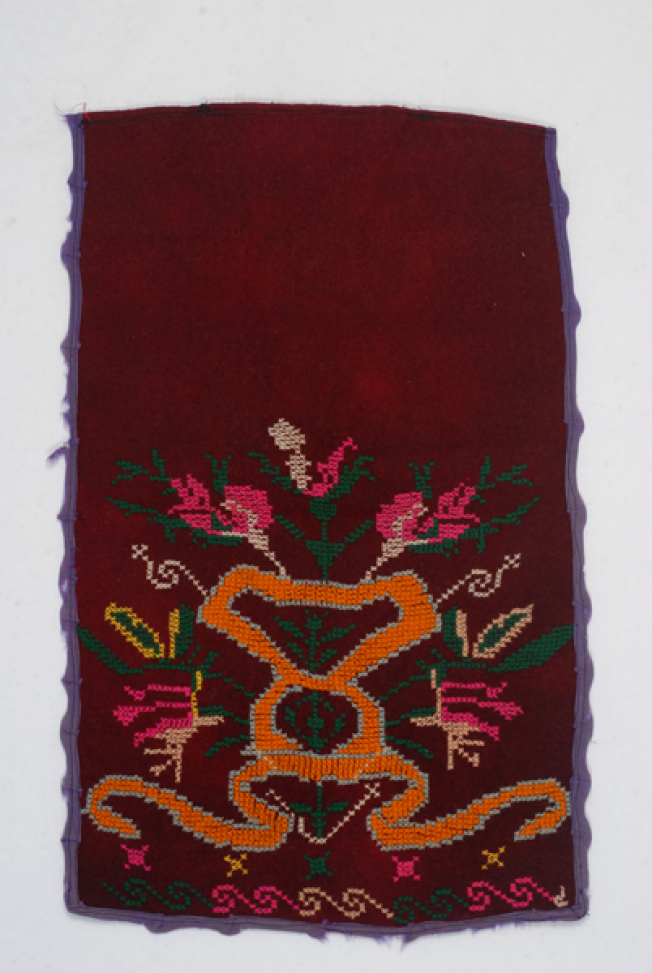 Pode, apron made of fullen wool fabric