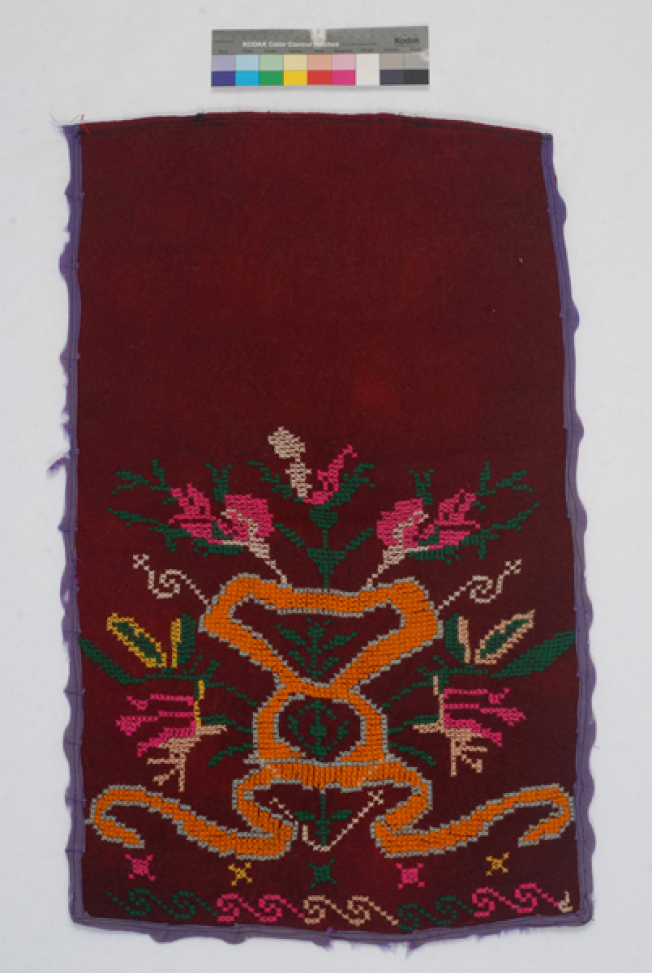 Pode, apron made of fullen wool fabric