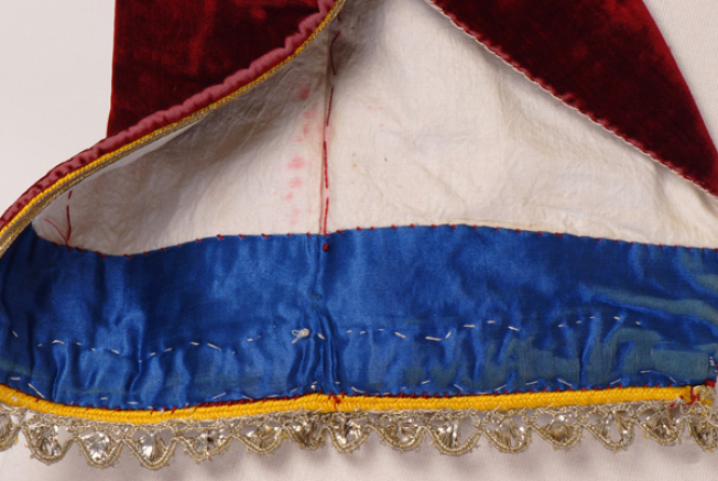 Inner of the opening of the sleeve