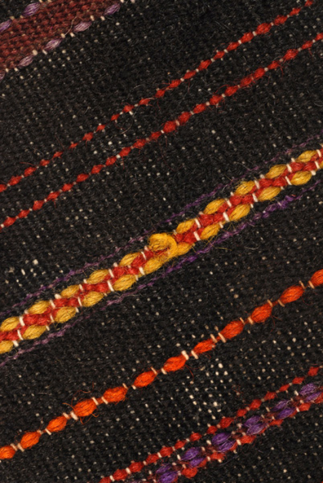 Detail of the embellished decoration
