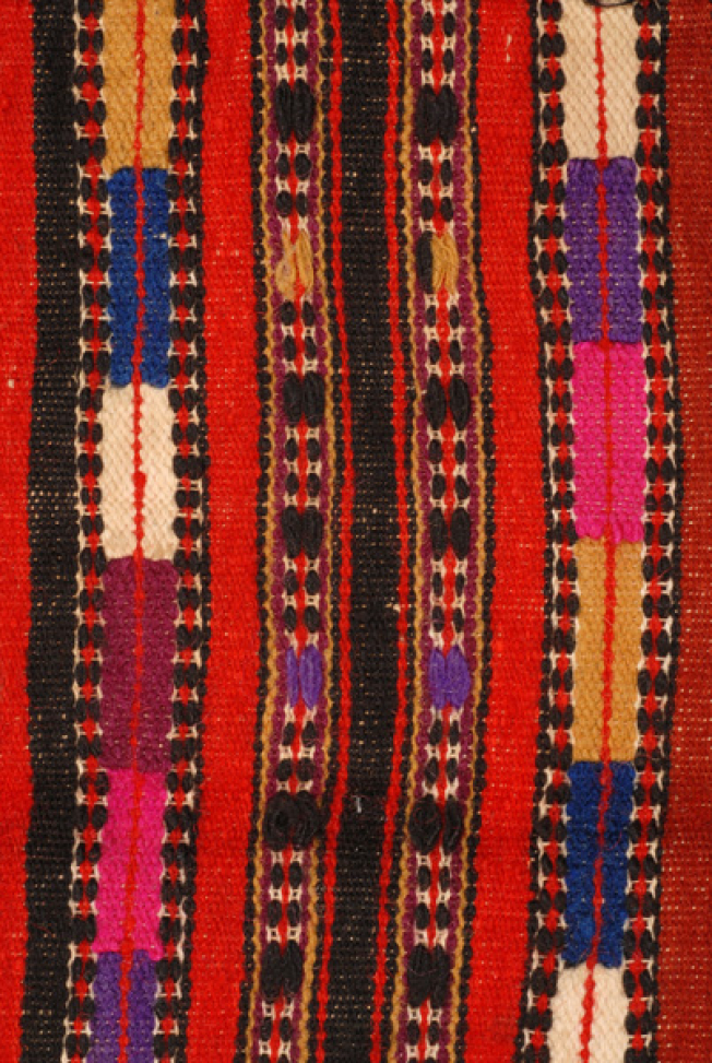 Detail of the embellished decoration