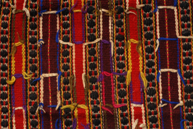 Apron from Episkopi, part of the back view