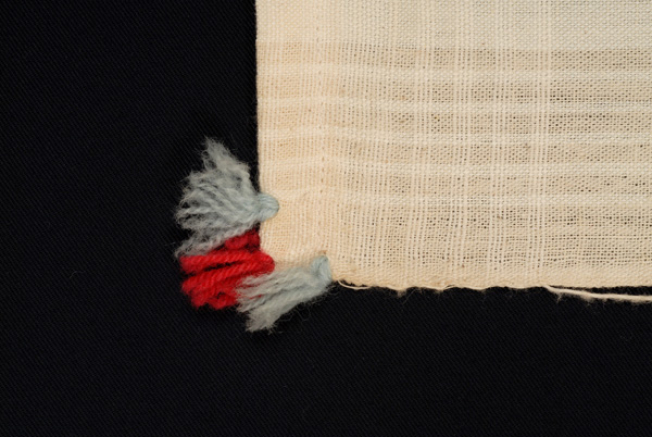 Small colourful tassels