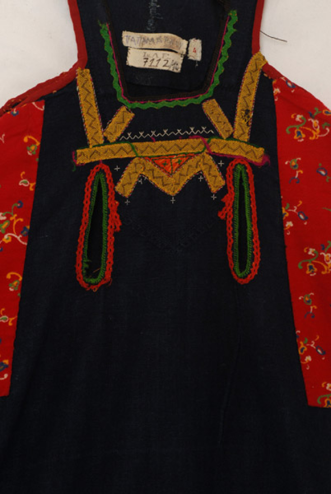 Detail of the decoration at the breast