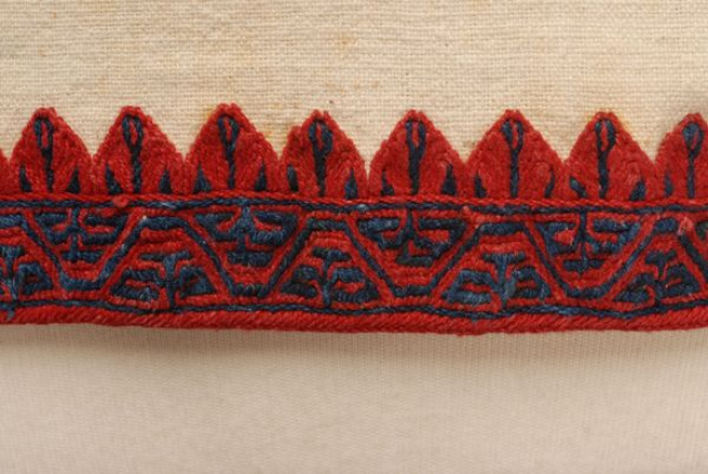 Detail of the embroidered border