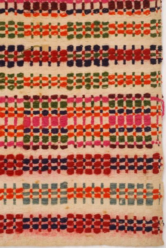 "Karameloto" embroidery of the bottom part