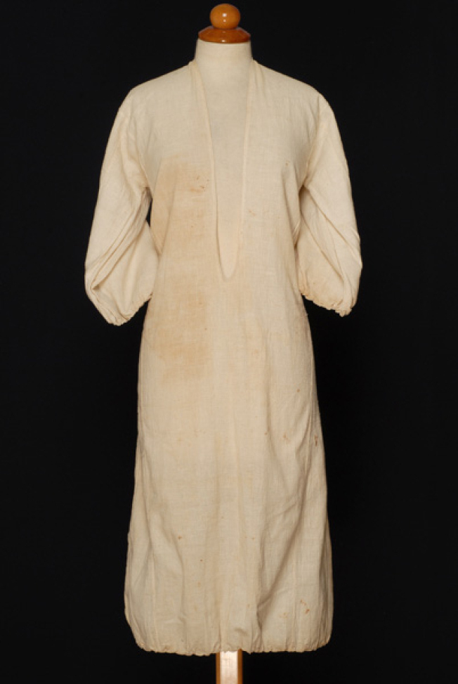 Women's cotton chemise