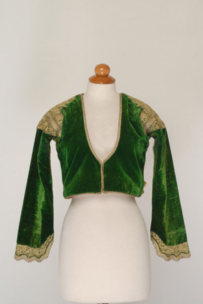 Deftero zipouni with embroidery lale