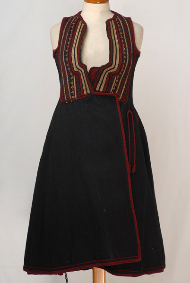 Women's, sleeveless overcoat