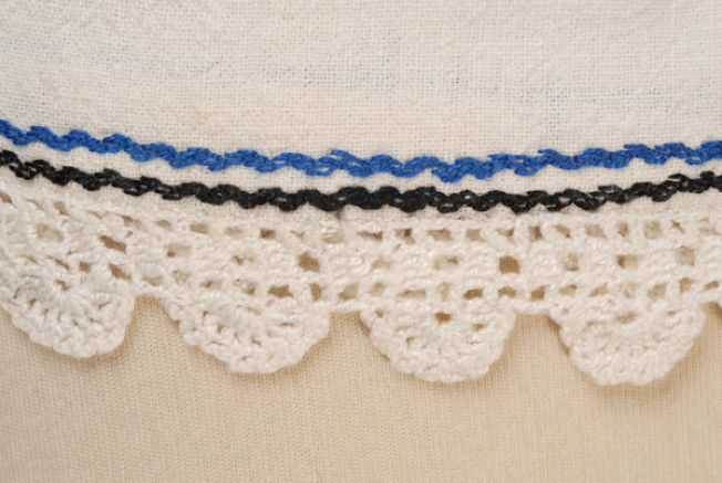Detail of the decoration at the border