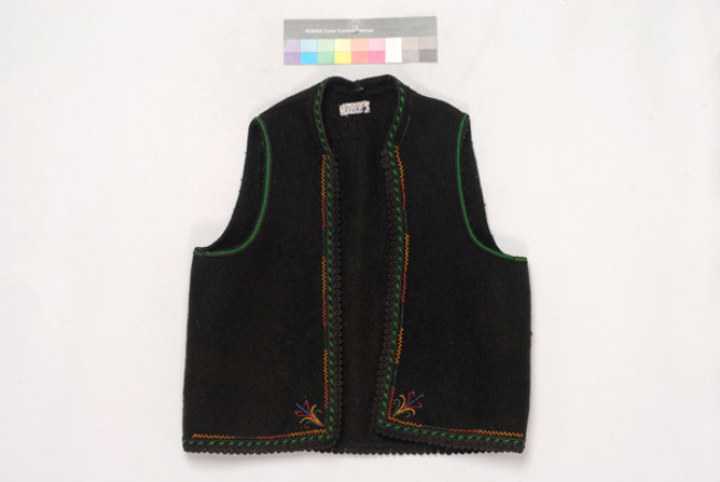 Women's, woollen sleeveless jacket from Psarades Florina