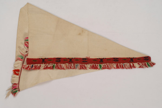 Grammeni mandila, woven, cotton head kerchief