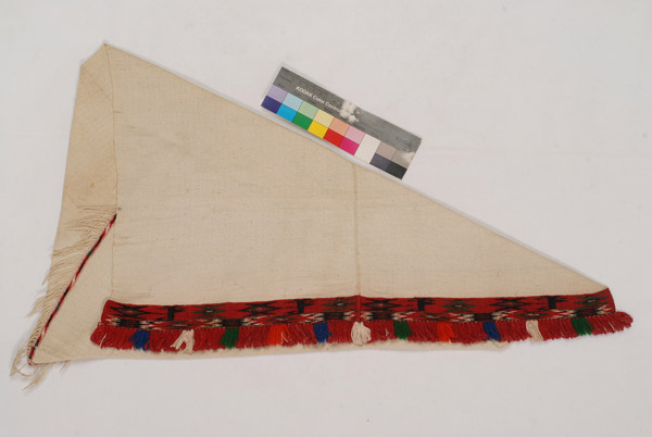 Grammeni mandila, woven, cotton head kerchief