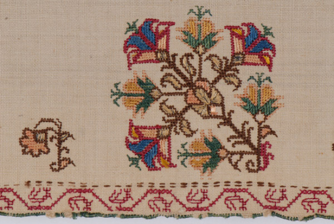 Detail of the embroidery