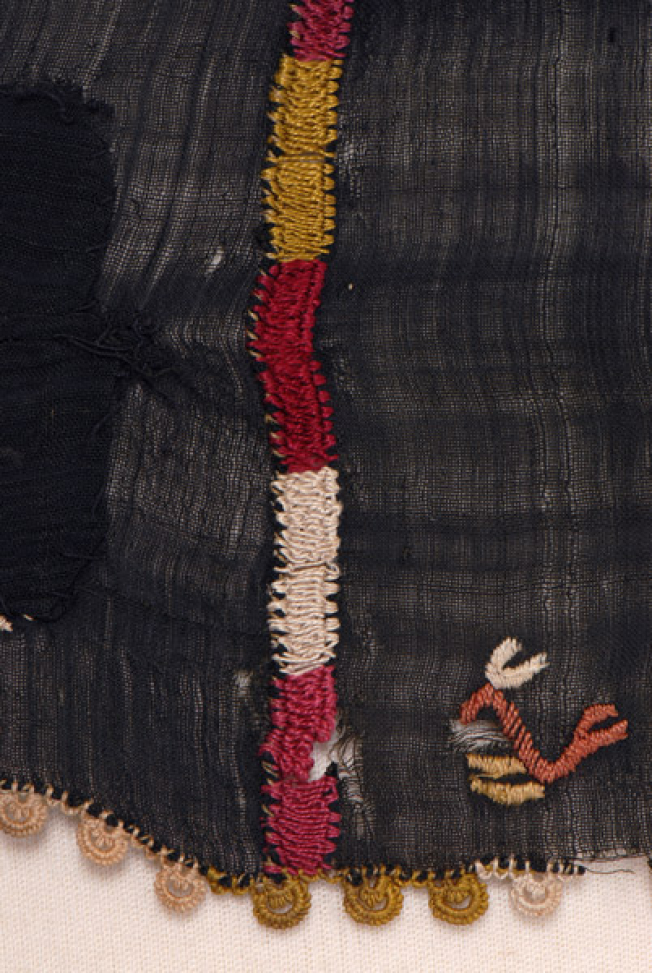 Border, detail of the joint