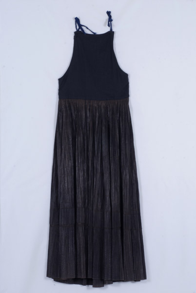 Glazed foustani (dress) from Kymi, back