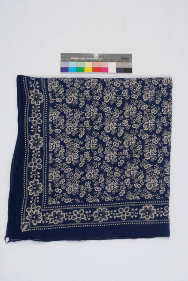 Printed kerchief from Cyprus