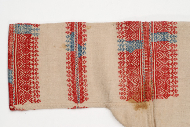 Tzakos, right sleeve, front