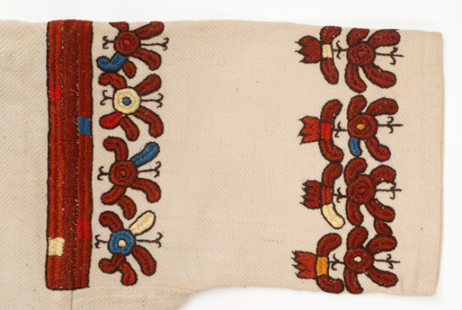 Dimity, left sleeve, front 