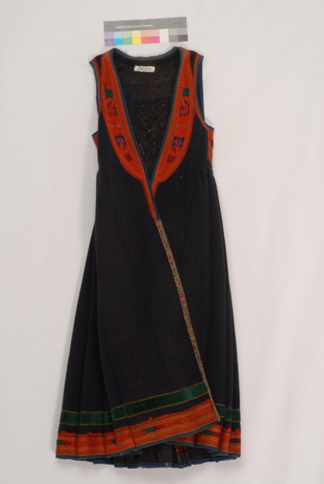 Gkiourdi, women's sleeveless, winter overcoat