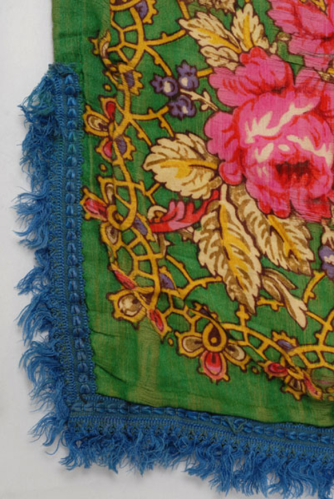 Lining made of striped wool fabric