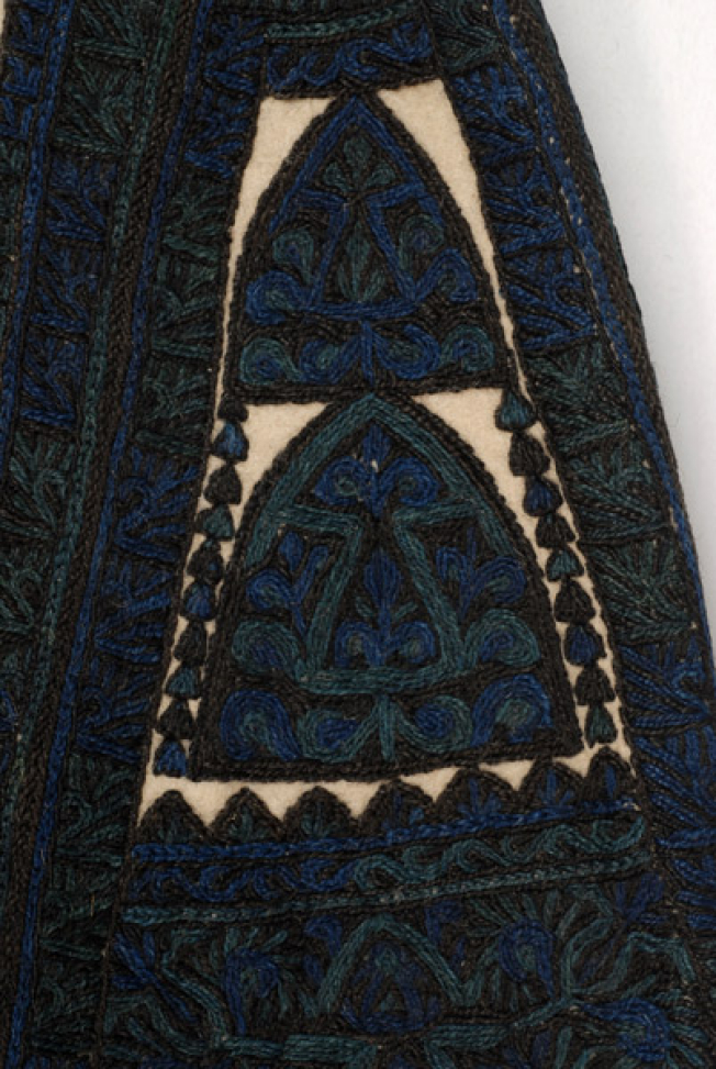 Side embroidery