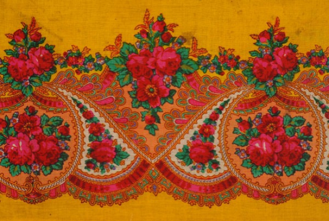 Lachori, edging of the kerchief