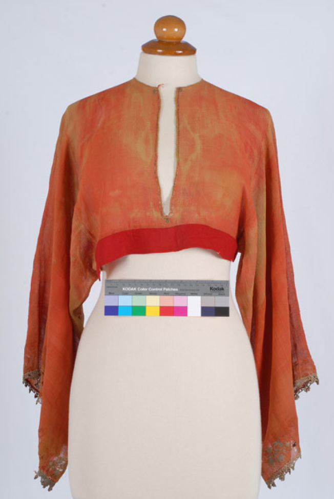 Front of the bodice