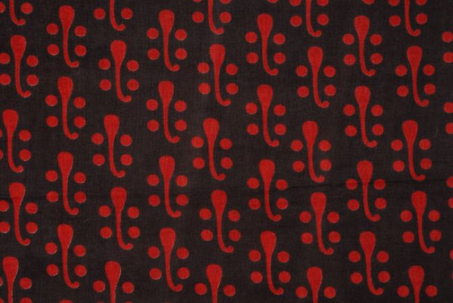 Detail of the printed decoration, second quarter