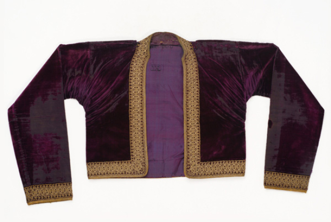 Libadi, women's, sleeved velvet jacket