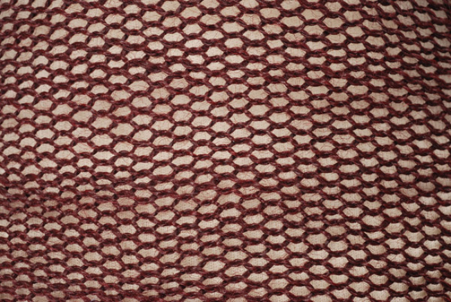 Detail of the sprang technique