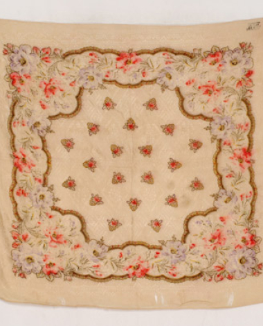 Tsitima, silk-and-cotton, purchased kerchief worn around the waist